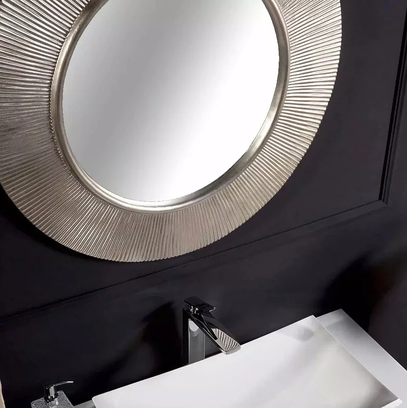 Зеркало Boheme Neo-Art Shine 82 528-SL light с подсветкой Серебро глянец стекло