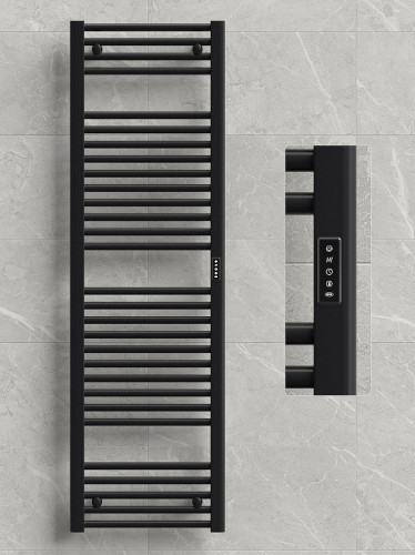 Электрический полотенцесушитель Rifar D-line 1500х450 DL-150-45-BM цвет Черный янтарь матовый