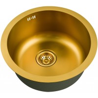 Кухонная мойка ZorG PVD Bronze SZR-500-BRONZE Бронза нержавеющая сталь встраиваемый