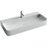 Раковина Ceramicanova Aura 100 CN2007 Белая фарфор подвесная