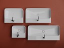 Раковина Ceramicanova Aura 100 CN2007 Белая фарфор подвесная