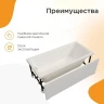 Акриловая ванна Radomir Дижон 180х70 2-89-2-0-1-280Р цвет Белый