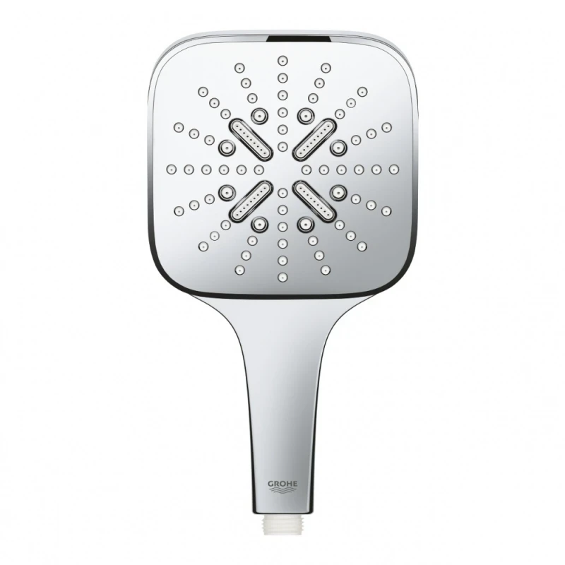 Ручной душ Grohe Rainshower SmartActive 130 Cube 26550000 Хром пластик