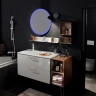 Зеркало Azario 77 LED-00002610 с подсветкой с сенсорным выключателем
