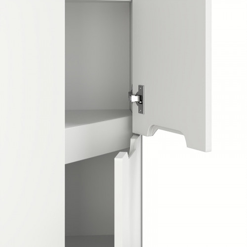 Шкаф пенал Onika Айленд 30 403082 угловой цвет Белый