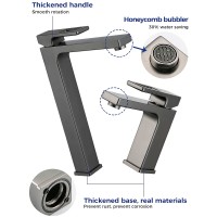 Смеситель для раковины Gappo G17-9 G1017-92 Оружейная сталь латунь