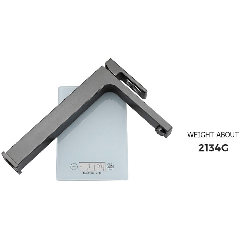 Смеситель для раковины Gappo G17-9 G1017-92 Оружейная сталь латунь