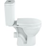 Унитаз компакт Rosa Рим 4610119203757 Белый с бачком и сиденьем Микролифт