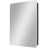 Зеркальный шкаф Reflexion Black 560х850 RF2001BL с подсветкой Черный матовый