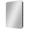 Зеркальный шкаф Reflexion Black 560х850 RF2001BL с подсветкой Черный матовый