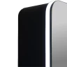 Зеркальный шкаф Reflexion Black 560х850 RF2001BL с подсветкой Черный матовый