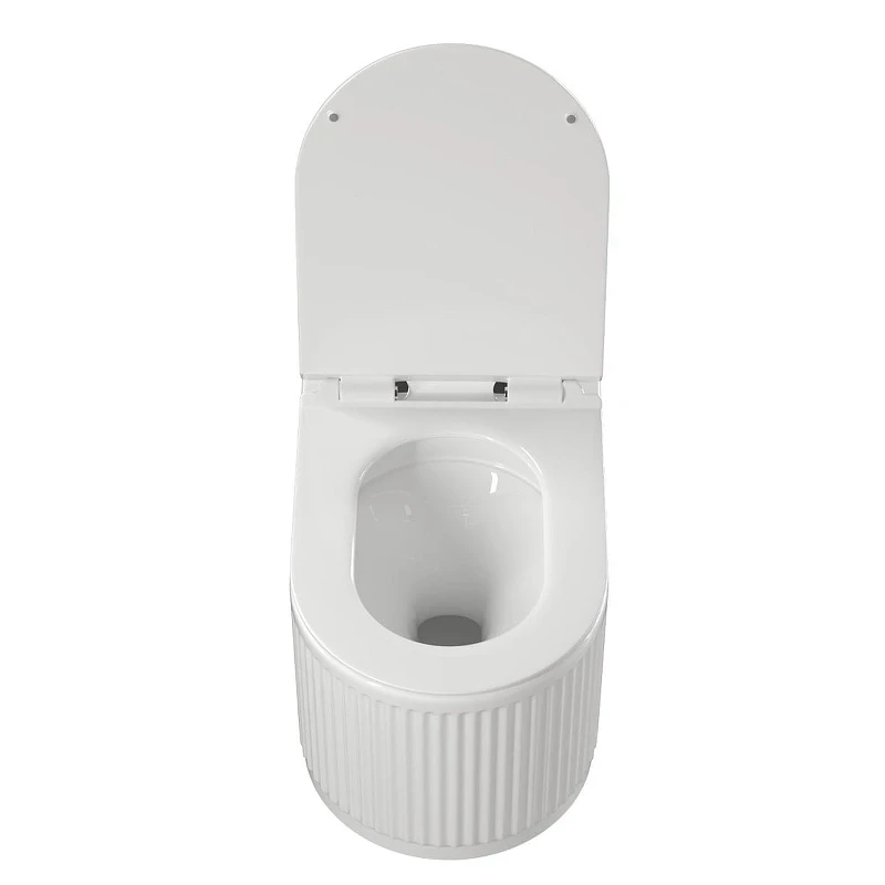 Унитаз Azario Luster AZ-2285 подвесной цвет Белый с сиденьем Микролифт