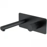 Смеситель для раковины Boheme Stick 125-BB.3 Черный матовый латунь встраиваемый