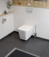 Унитаз Koller Pool Kvadro KR-0530-RW подвесной с сиденьем Микролифт фарфор подвесной