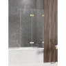 Шторка для ванны New Trendy AVEXA Gold x120 EXK-2187