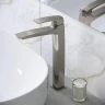 Смеситель для раковины Grossman Mercury 520.K35.10.120 цвет Никель брашированный