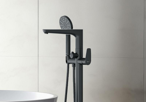 Смеситель для ванны Aquatek Бетта AQ1145MB Черный матовый