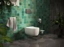 Комплект унитаза WellWant Tesoro WWU01111W с инсталляцией Berges Wasserhaus Novum D5 040235 с сиденьем Микролифт и Черной клавишей смыва