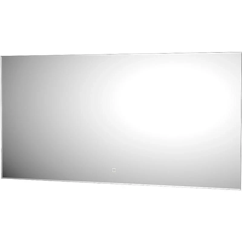 Зеркало Defesto Glow 120х60 DF 2518SH с подсветкой 34W-3000К/с фацетом/Сенсорный выключатель/Теплый белый свет