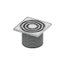 Решетка для душевого трапа Tece Drainpoint S 150х150 3660003 цвет Хром матовый