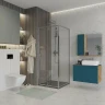 Душевой уголок Niagara Nova 100х100 NG-63-10A-A100 профиль Хром стекло прозрачное