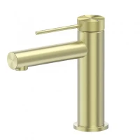 Смеситель для раковины Abber Emotion 316 AF8810BG цвет Золото брашированное