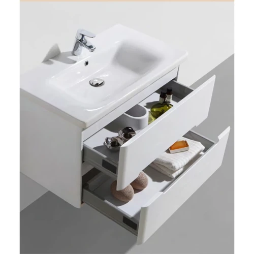 Тумба под раковину BelBagno Soft 100 SOFT-1000-2C-SO-BF подвесная Bianco frassinato МДФ / ЛДСП