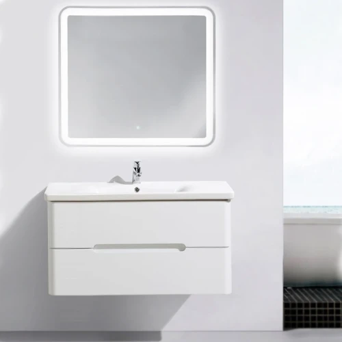 Тумба под раковину BelBagno Soft 100 SOFT-1000-2C-SO-BF подвесная Bianco frassinato МДФ / ЛДСП