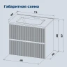 Тумба под раковину Aquanet Джейн 2.0 70 373266 подвесная цвет Белый сатин
