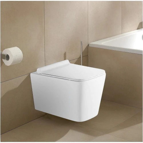 Унитаз с инсталляцией Azario Mona AZ-501A+AZ-0057 цвет Белый с сиденьем Микролифт