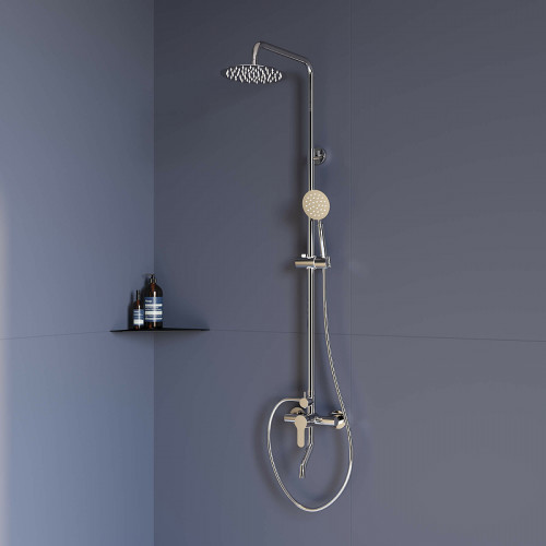 Душевая система RGW Shower Panels SP-24 59140124-13 Хром латунь на стену