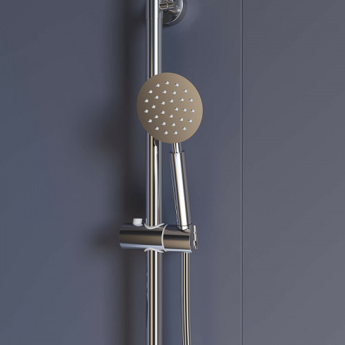 Душевая система RGW Shower Panels SP-24 59140124-13 Хром латунь на стену