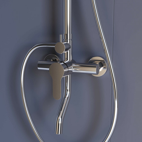 Душевая система RGW Shower Panels SP-24 59140124-13 Хром латунь на стену