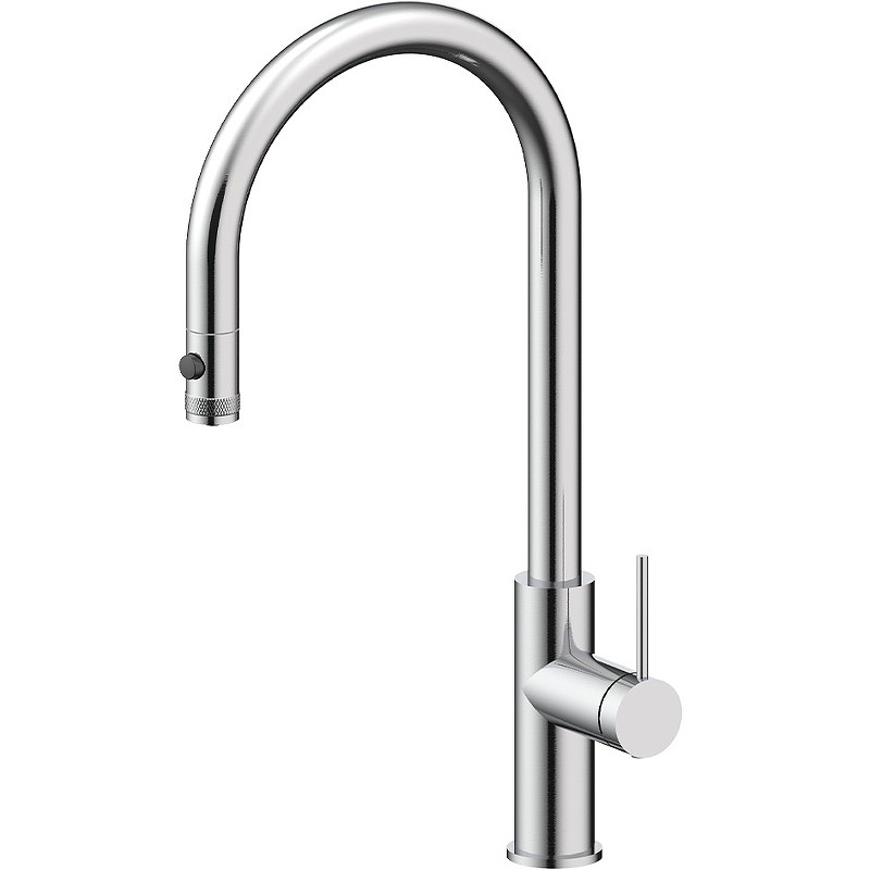 Смеситель для кухни Paulmark Galant Ga213077-BS Брашированная сталь латунь