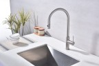 Смеситель для кухни Paulmark Galant Ga213077-BS Брашированная сталь латунь