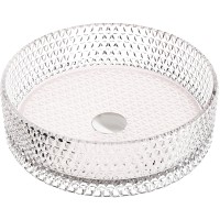 Раковина-чаша Ceramicanova Cristal 36 CN6061 Розовая стекло накладная