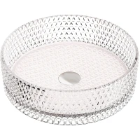 Раковина-чаша Ceramicanova Cristal 36 CN6061 Розовая стекло накладная