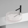 Раковина-чаша Ceramicanova Cristal 36 CN6061 Розовая стекло накладная