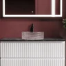 Раковина-чаша Ceramicanova Cristal 36 CN6061 Розовая стекло накладная