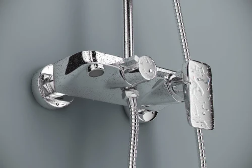 Душевая система Excellent Rain Altar AREX.SY.781CR Хром латунь на стену