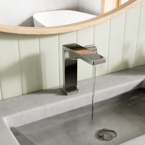 Смеситель для раковины WasserKRAFT Alme 1510 Хром латунь