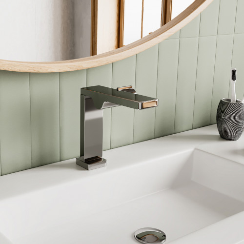 Смеситель для раковины WasserKRAFT Alme 1510 Хром латунь