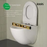 Унитаз Iddis Axes AXERDSEi25 подвесной с сиденьем Микролифт