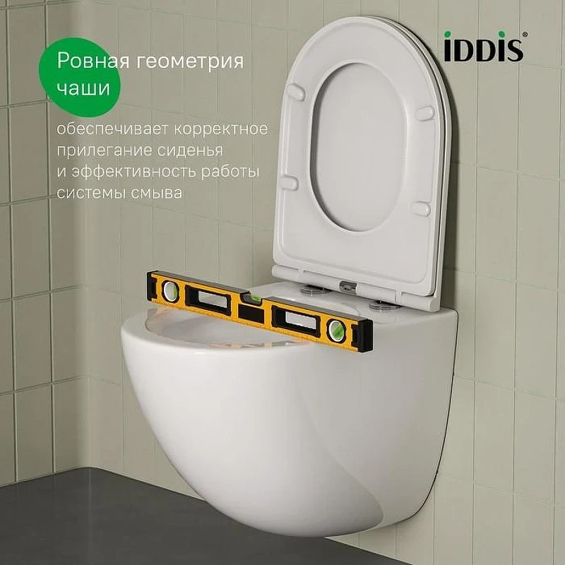 Унитаз Iddis Axes AXERDSEi25 подвесной с сиденьем Микролифт
