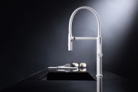 Смеситель для кухни Paulmark Leader Le214101-431 Белый матовый латунь