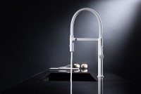 Смеситель для кухни Paulmark Leader Le214101-431 Белый матовый латунь