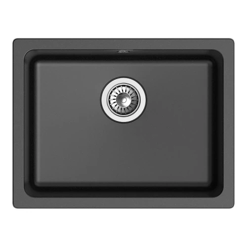 Кухонная мойка Rivelato Berkana BK-50 nero цвет Черный
