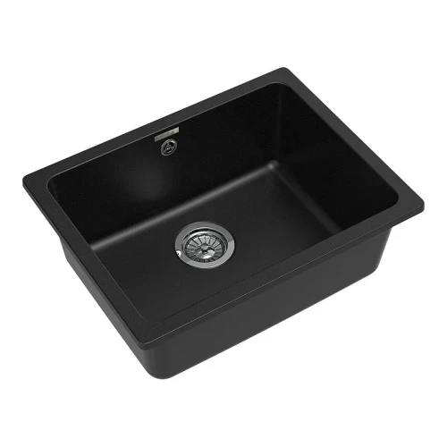 Кухонная мойка Rivelato Berkana BK-50 nero цвет Черный