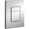 Комплект унитаза CeramaLux B2330-1MB с инсталляцией Grohe Rapid SL 38772001 с сиденьем Микролифт и клавишей смыва Хром фаянс подвесной