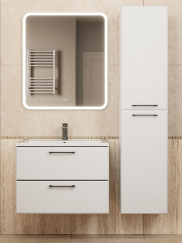 Тумба под раковину Uperwood Foster New 70 TFosterNEW70w подвесная цвет Белый матовый